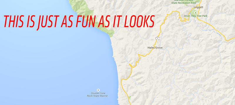 Illustration for article titled How To Drive The Pacific Coast Highway Like A Champion
